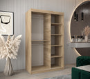 Tokyo III Sliding Door Wardrobe 120cm in Oak Sonoma