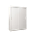 Tokyo Sliding Door Wardrobe 150cm in White