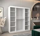 Tokyo I Sliding Door Wardrobe 180cm in White