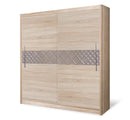 Dome DO3 Sliding Door Wardrobe in Oak Sonoma 150cm