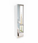 Optima 57 - Hinged Door Wardrobe in White
