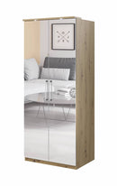 Optima 58 - 2 Door Wardrobe in Oak Artisan