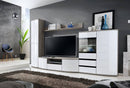 Ontario Tall Cabinet in White Gloss