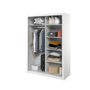 Arti 18 - 2 Sliding Door Wardrobe 150cm in Oak Artisan