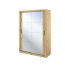 Arti 18 - 2 Sliding Door Wardrobe 150cm in Oak Artisan