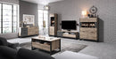 Arden Display Cabinet 109cm in Oak Grande