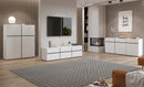 Kross 25 Sideboard Cabinet 225cm in White