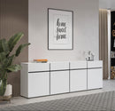 Kross 25 Sideboard Cabinet 225cm in White