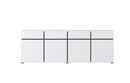 Kross 25 Sideboard Cabinet 225cm in White