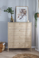 Cozy Chest Of Drawers in Oiled Oak