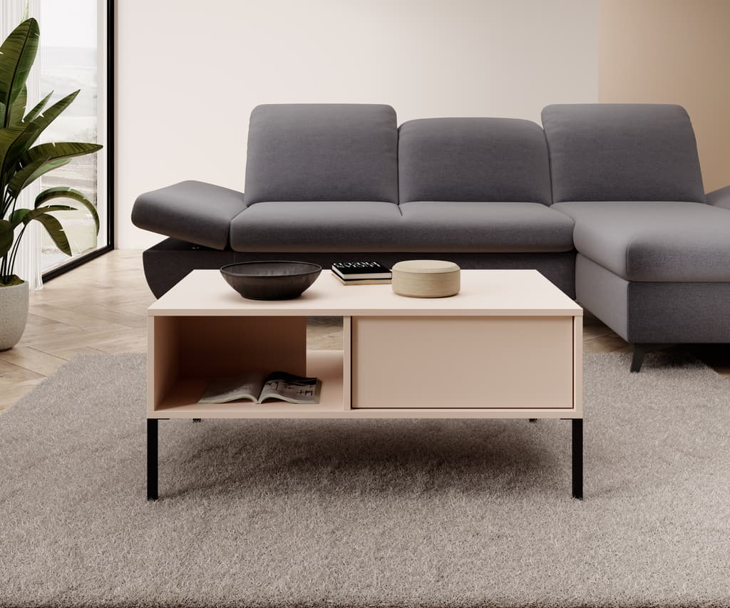 Dast Coffee Table 97cm in Beige