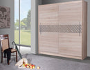 Dome DO3 Sliding Door Wardrobe in Oak Sonoma 150cm