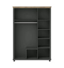 Evora 19 - 3 Door Wardrobe 154cm in Green