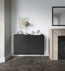 Harmony Sideboard Cabinet 97cm in Black