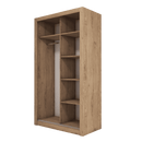 Idea ID-18 Sliding Door Wardrobe 120cm in Oak Shetland