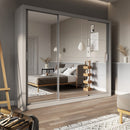 Idea 20 - 3 Sliding Door Wardrobe 250cm in Grey