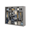 Idea 20 - 3 Sliding Door Wardrobe 250cm in Grey