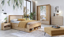 Impressio 63 Sliding Door Wardrobe 209cm in Oak Mauvella