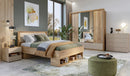 Impressio 63 Sliding Door Wardrobe 209cm in Oak Mauvella