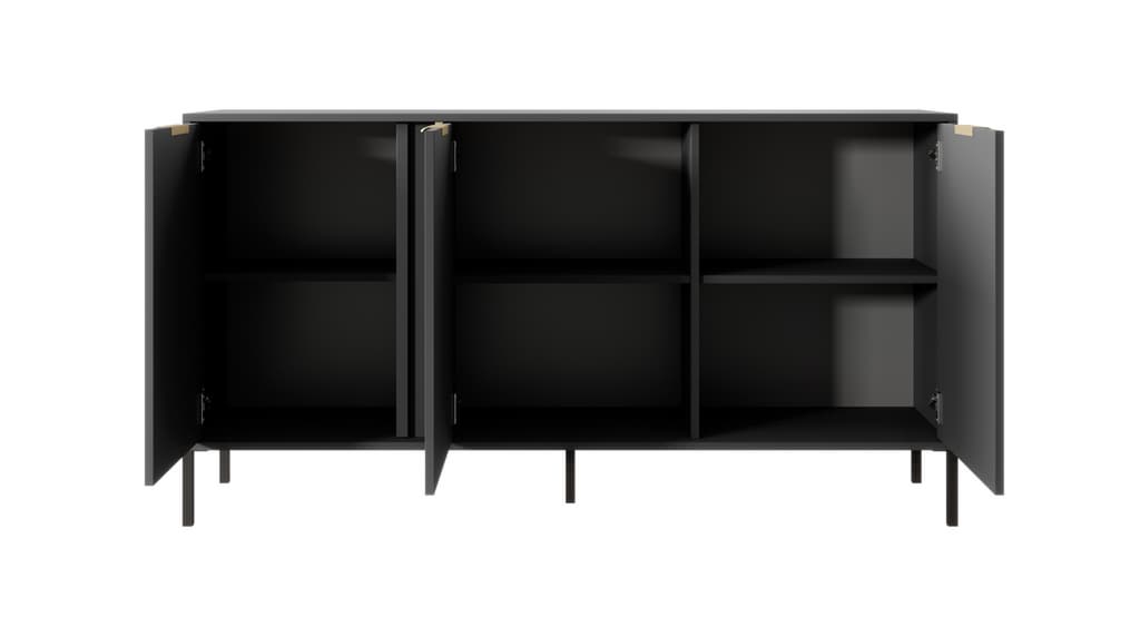 Lars Sideboard Cabinet 153cm in Anthracite