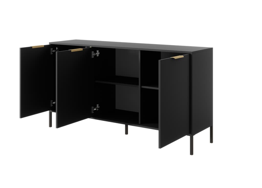 Lars Sideboard Cabinet 153cm in Anthracite