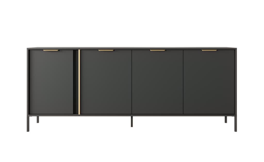 Lars Sideboard Cabinet 203cm in Anthracite