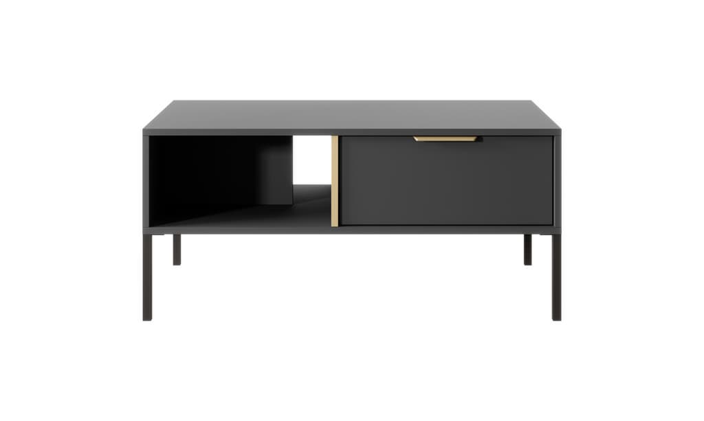 Lars Coffee Table 97cm in Anthracite