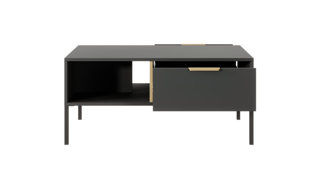 Lars Coffee Table 97cm in Anthracite