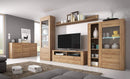 Larona 46 Sideboard Display Cabinet in Oak Riviera