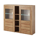 Larona 46 Sideboard Display Cabinet in Oak Riviera