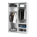 Maxi MX-03 Sliding Door Wardrobe 170cm in White