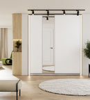 Maxi MX-04 Sliding Door Wardrobe 200cm in White