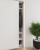 Maxi MX-04 Sliding Door Wardrobe 200cm in White