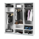 Maxi MX-05 Sliding Door Wardrobe 220cm in White