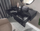 Navene Floating Dressing Table in Black
