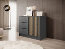 Nelly Sideboard Cabinet 105cm in Graphite