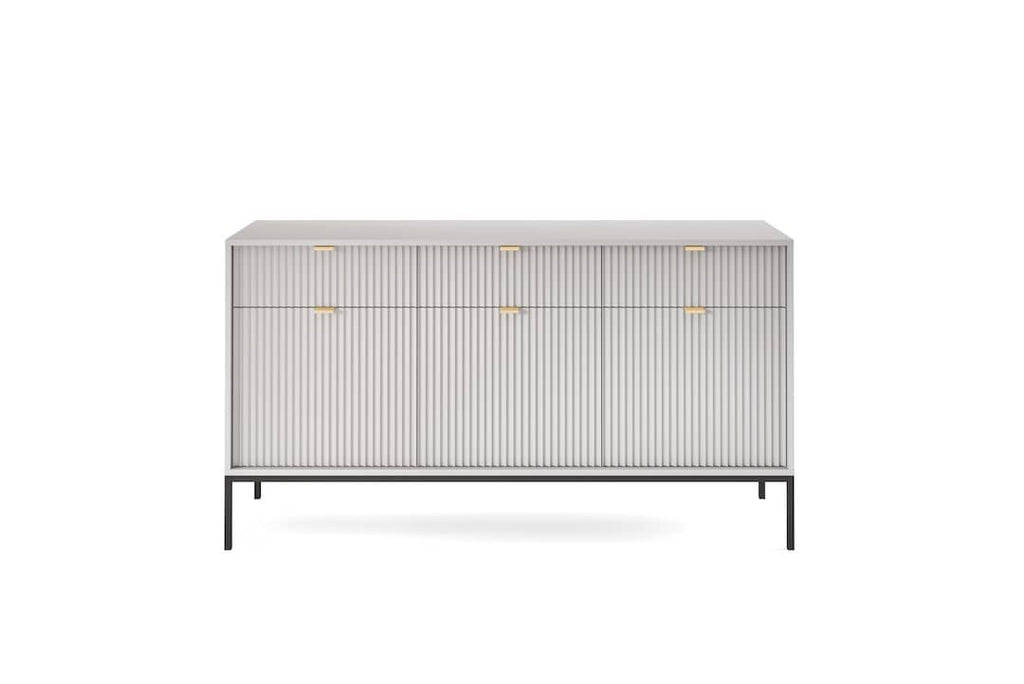 Nova Large Sideboard Cabinet 154cm in Grey Matt