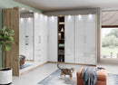 Optima 17 - Hinged Door Wardrobe in Oak Artisan