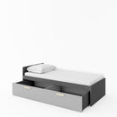 Pok PO-13 Bed with Drawer in Graphite