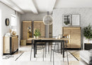 Quant QA-06 2 Doors Display Cabinet in Oak Artisan