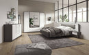 Sega Hinged Door Wardrobe 200cm in White