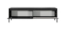Senne TV Cabinet 187cm in Black