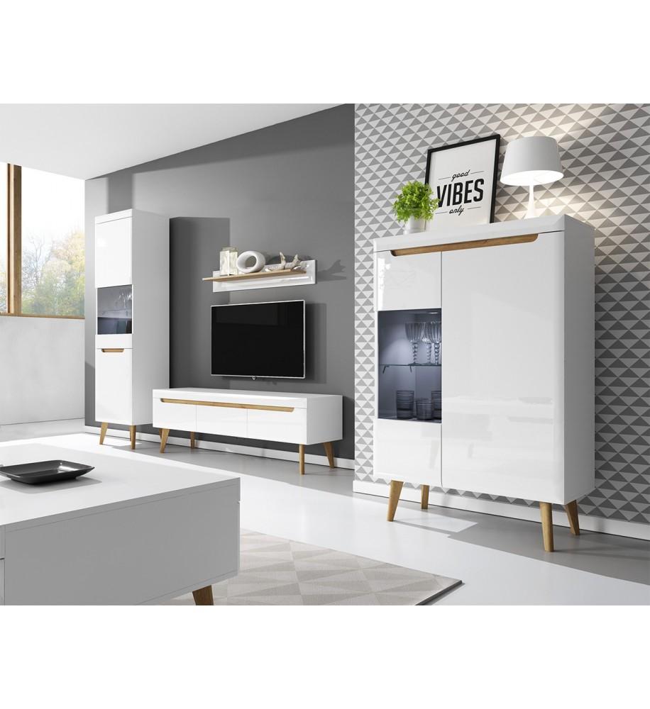 Nordi Coffee Table in White Gloss