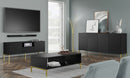 Surf Large Sideboard Cabinet 200cm in Black
