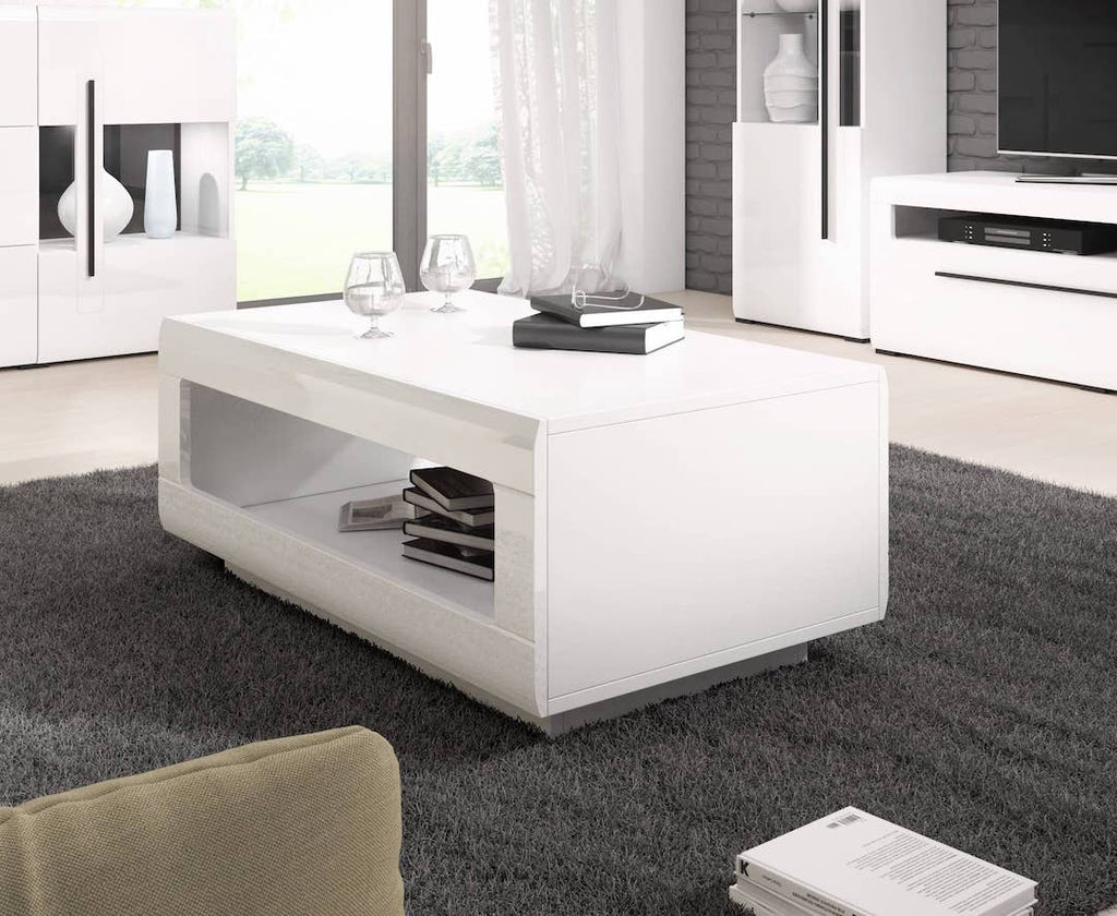 Tulsa 99 Coffee Table in White Gloss