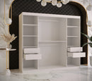 Ramiro I Sliding Door Wardrobe 200cm in White