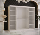 Ramiro I Sliding Door Wardrobe 200cm in White