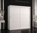 Ramiro I Sliding Door Wardrobe 180cm in White