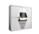 Boliwia Sliding Door Wardrobe 200cm in White