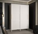 Tromso I Sliding Door Wardrobe 150cm in White